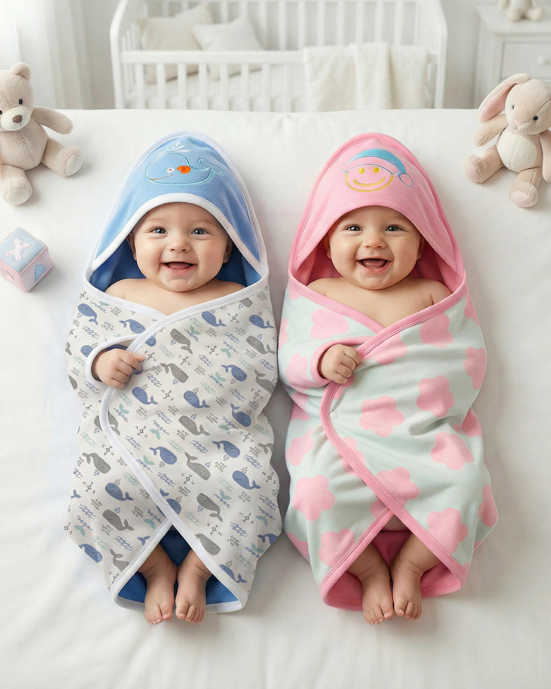 Hooded Towels - Combo Pack of 2