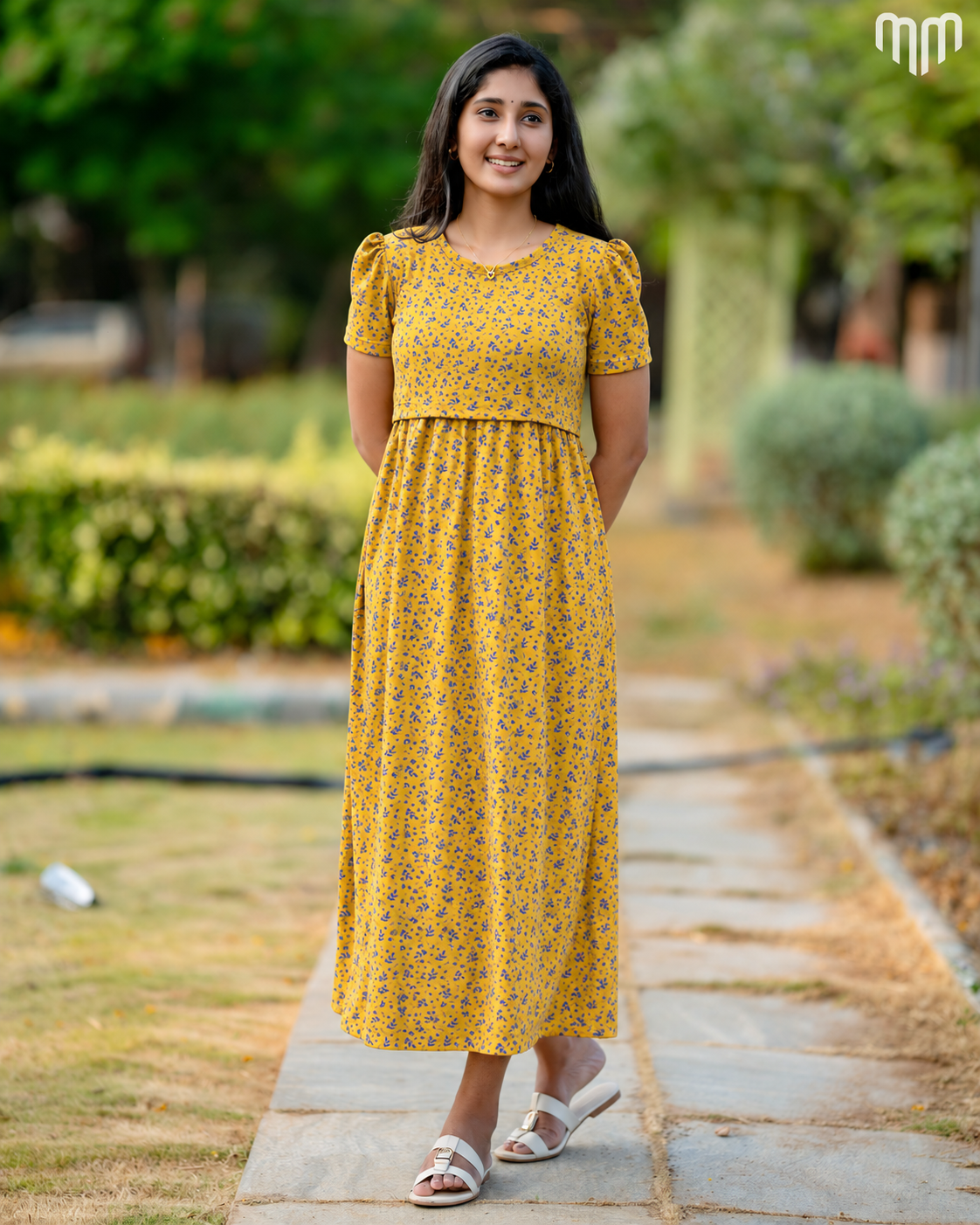Golden Meadow Zipless Maternity Loungewear – Full Length - product image 1 | MMWEAR