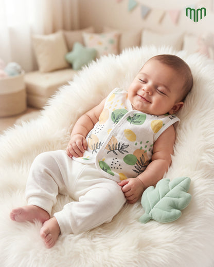 Little Leaf Muslin Jabla