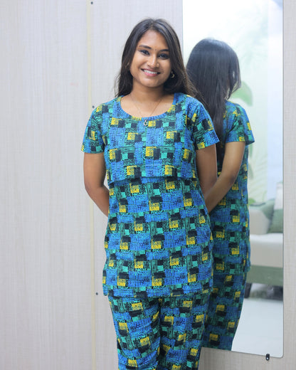 Penna | Zipless Feeding Pant Set