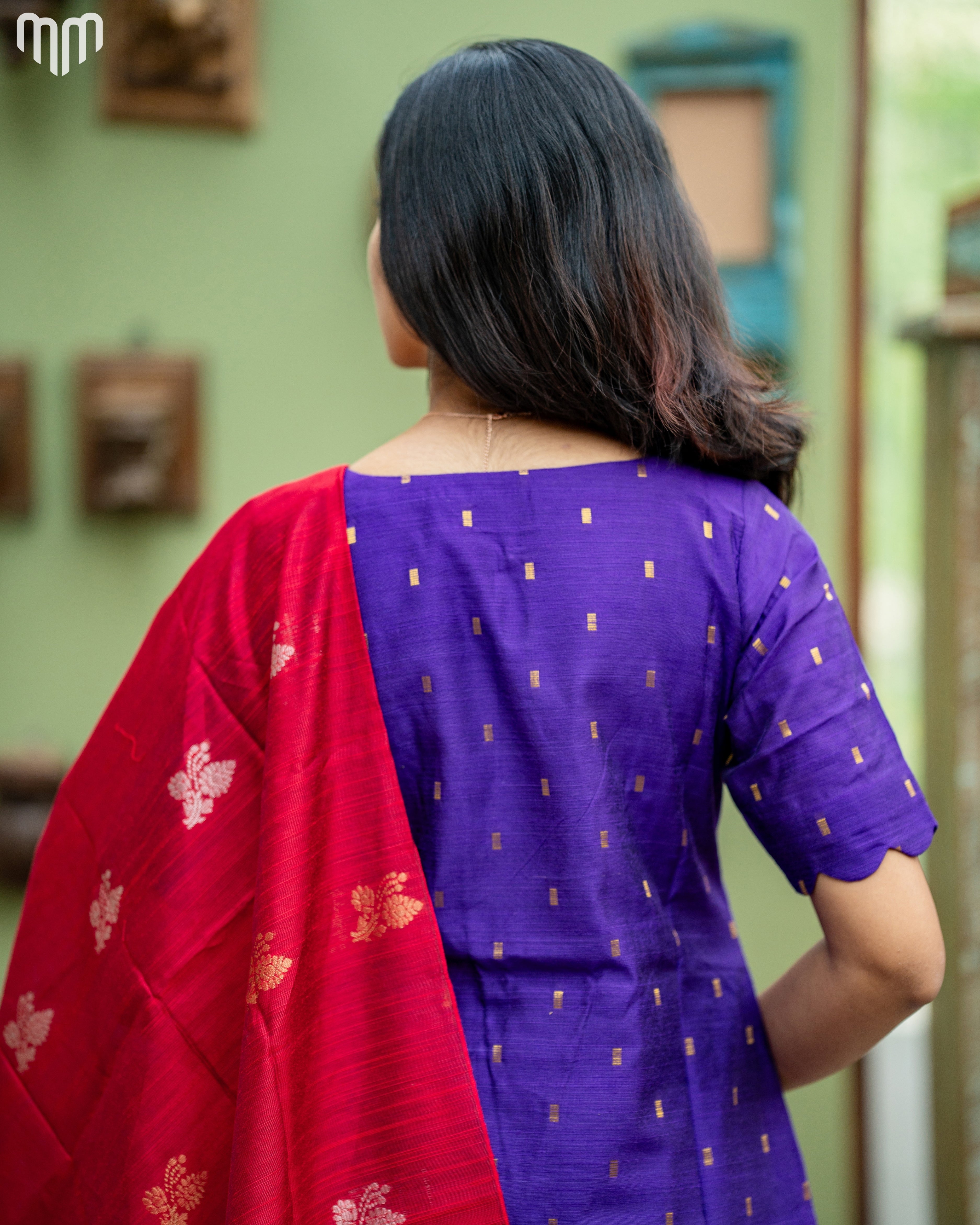 Durga_V4 Maternity Kurti Set