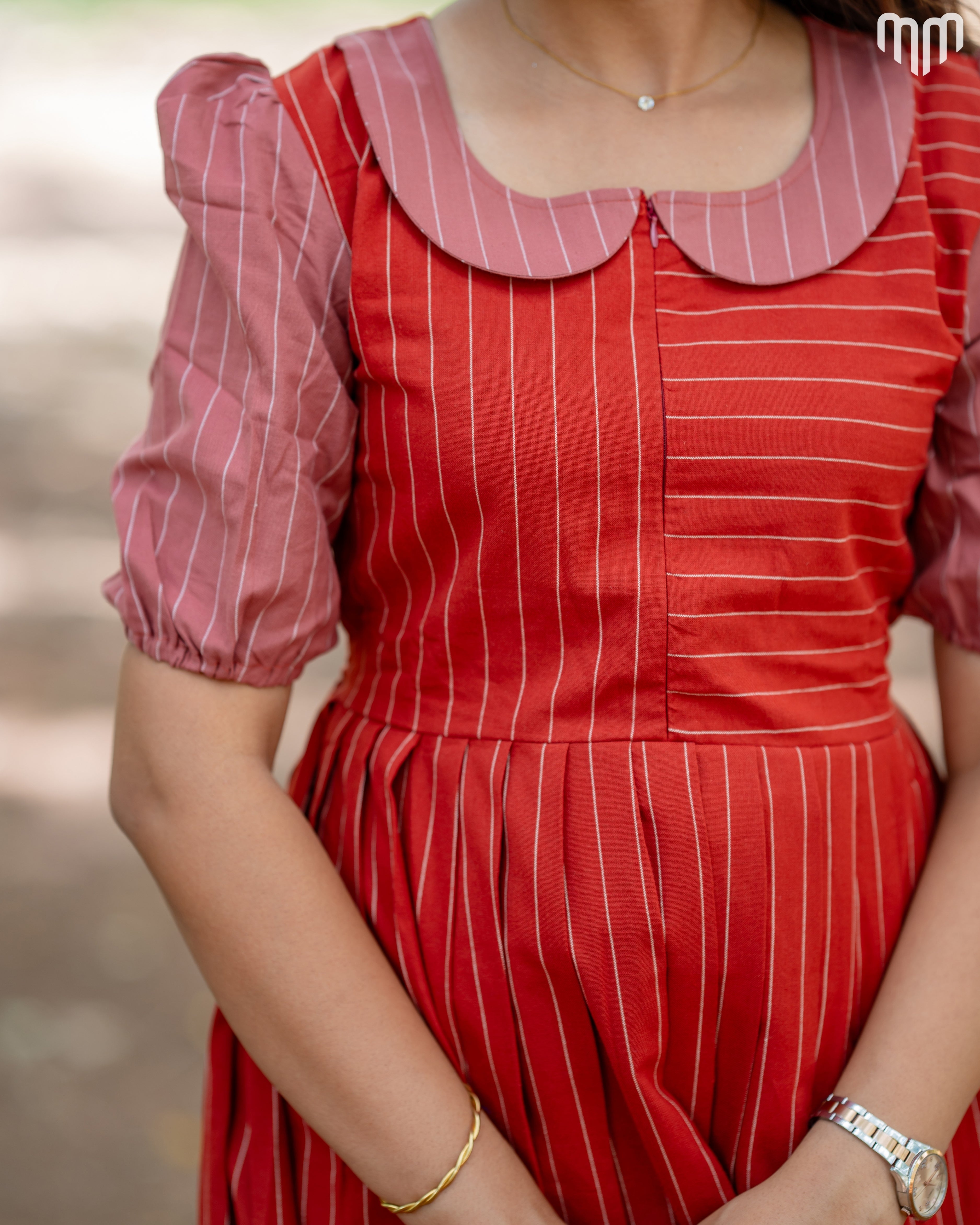 Ziva Handloom Cotton Maternity Maxi