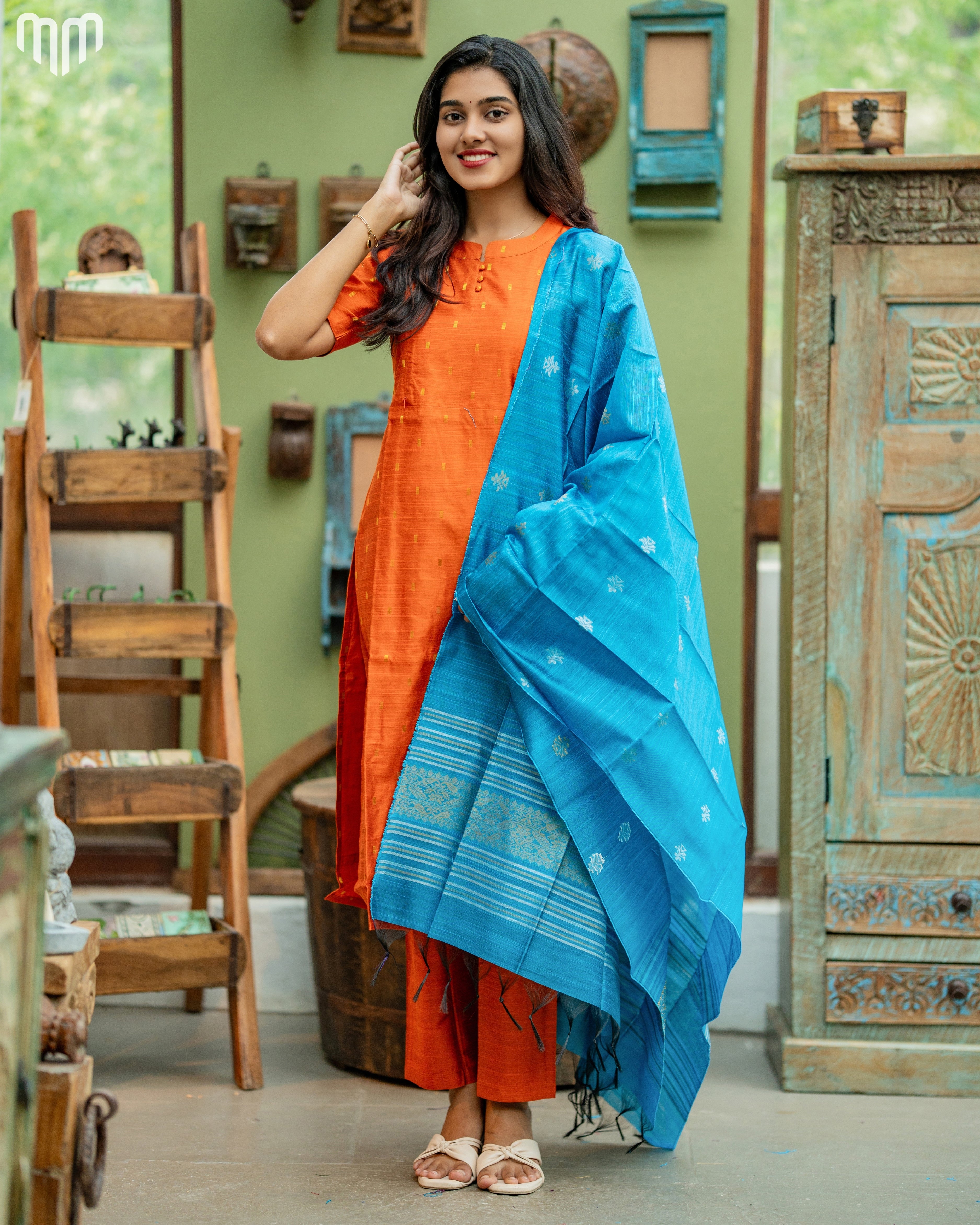 Durga_V3 Maternity Kurti Set