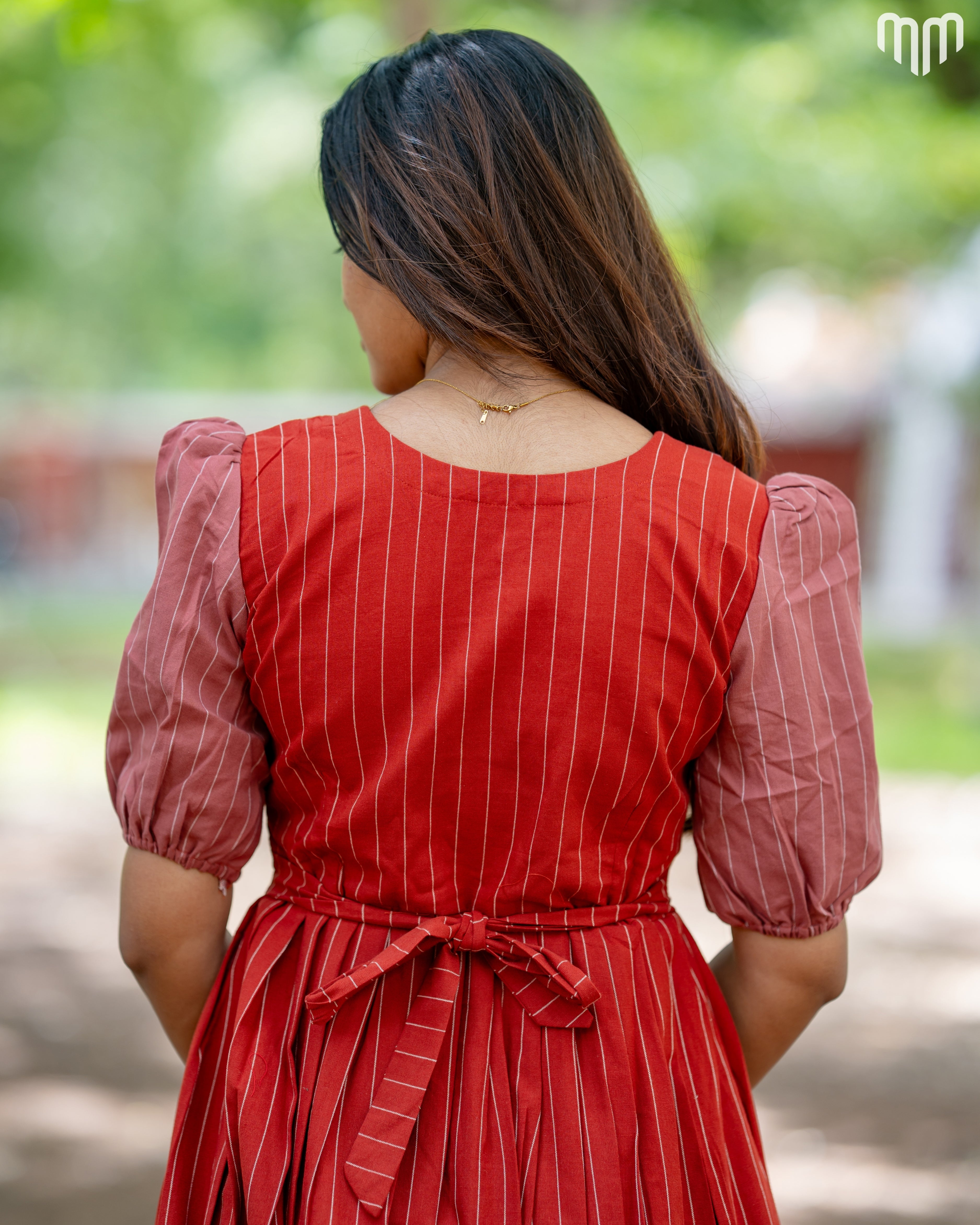 Ziva Handloom Cotton Maternity Maxi