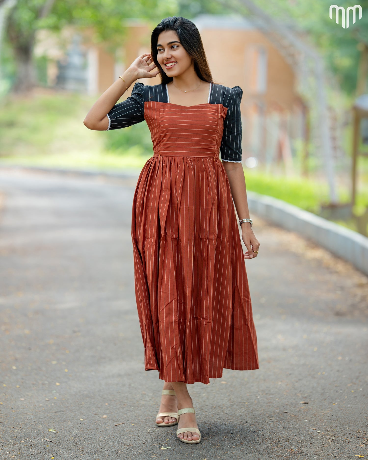 Maddy Handloom Maternity Maxi