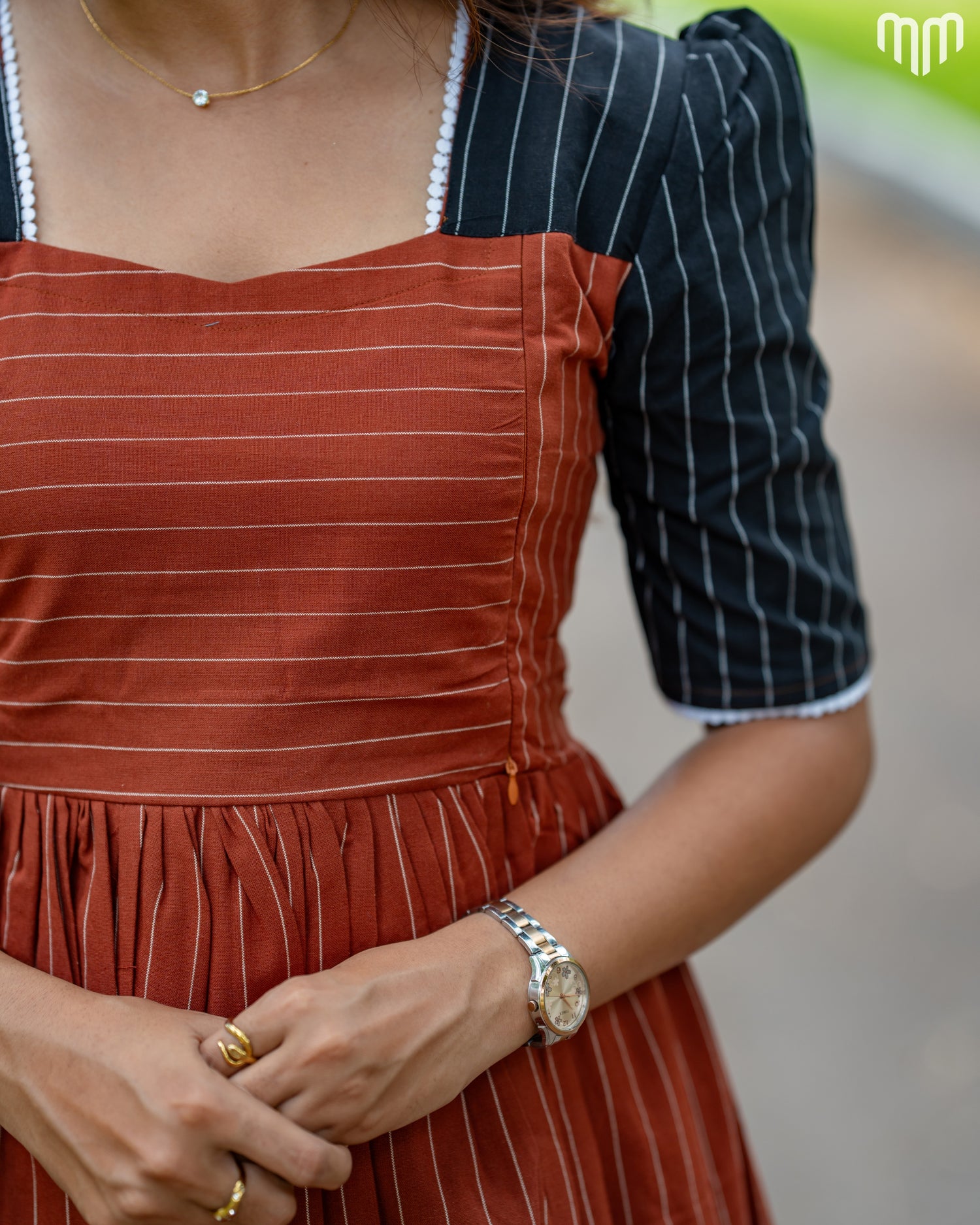 Maddy Handloom Maternity Maxi