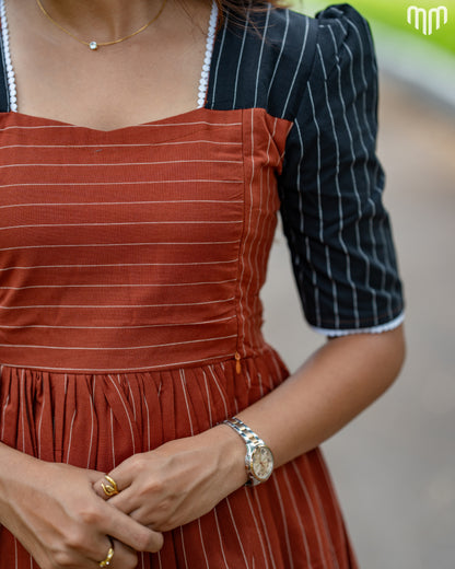 Maddy Handloom Maternity Maxi