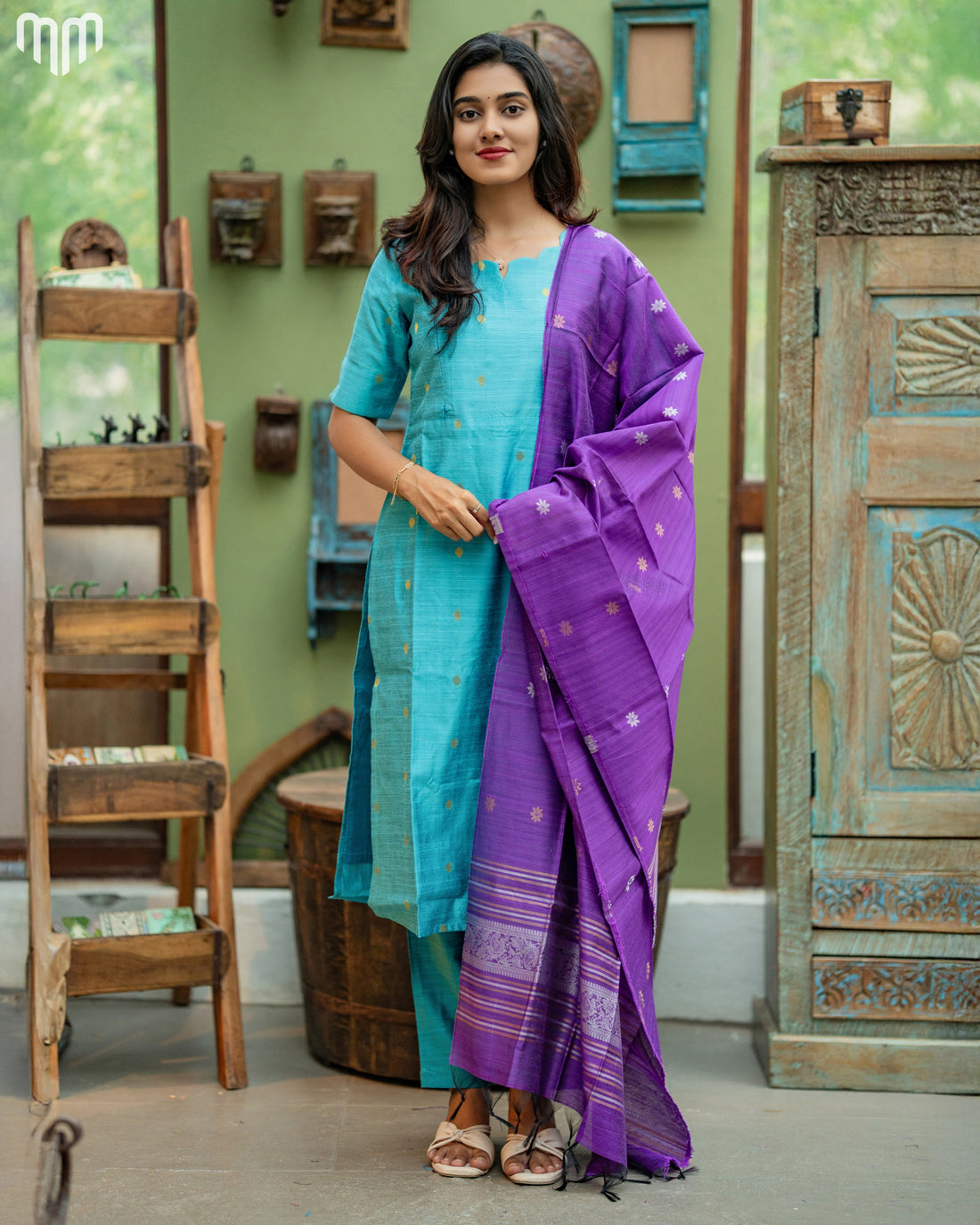 Durga_V5 Maternity Kurti Set