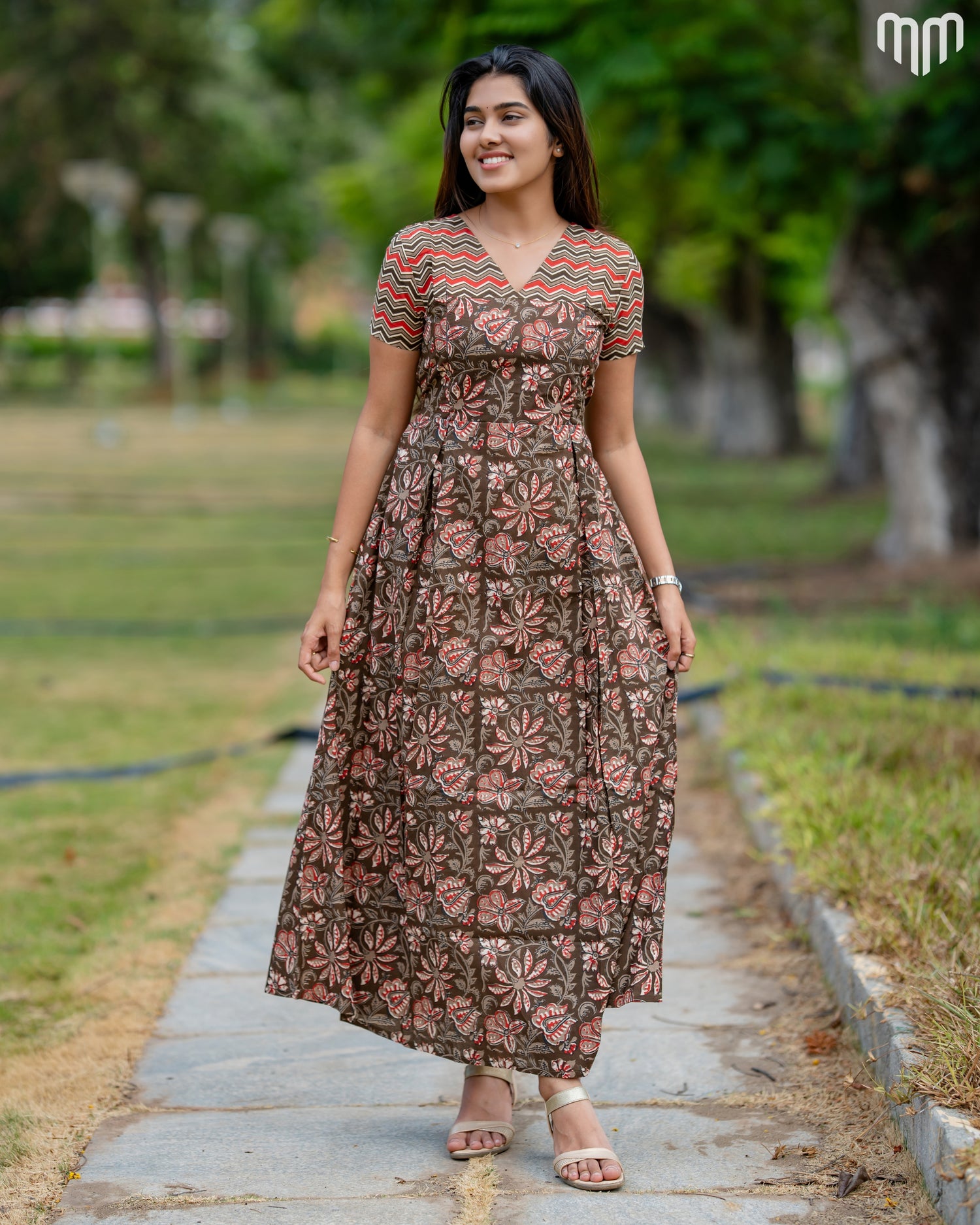 Anjali_V3 Maternity Cotton Maxi Nighty