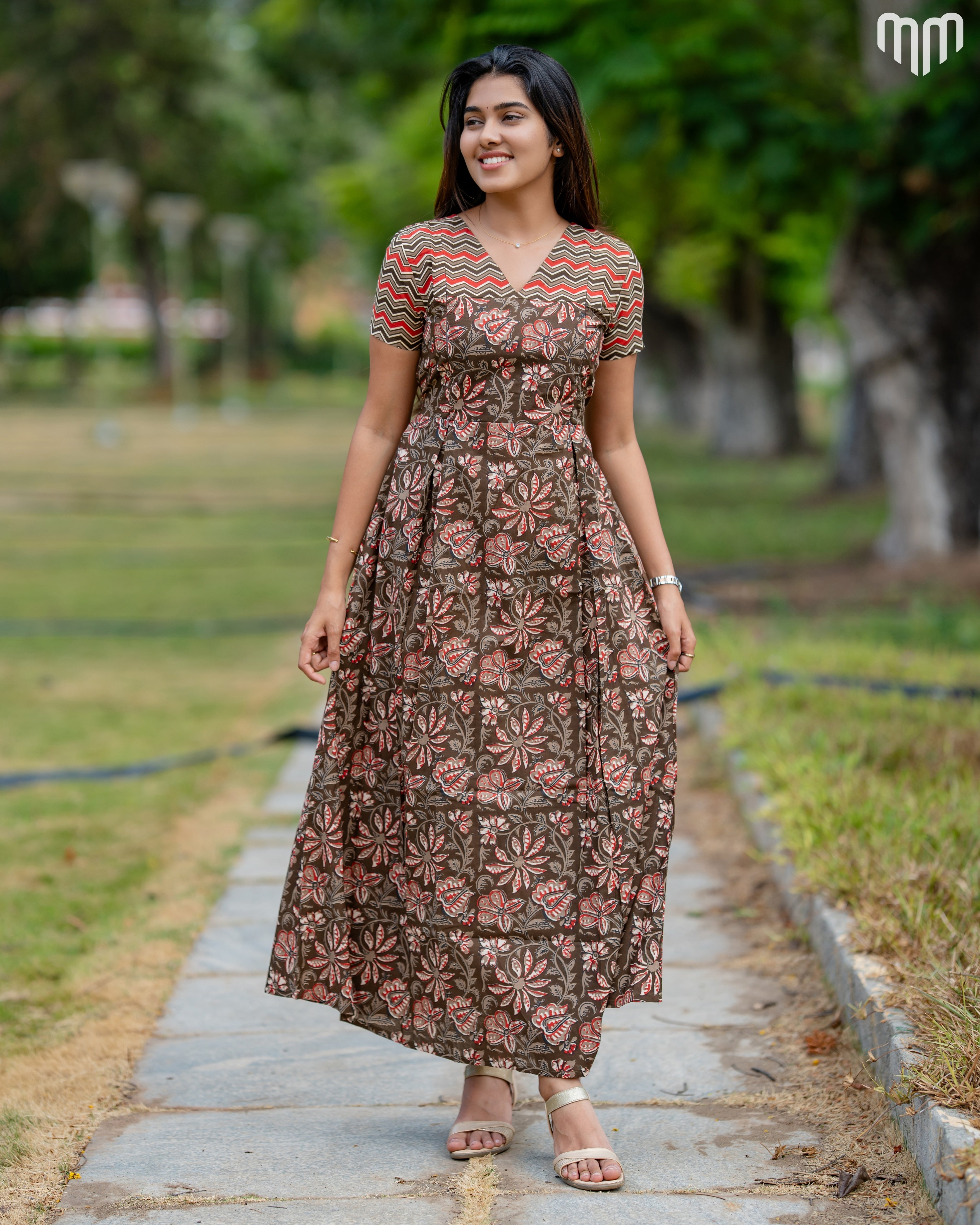 Anjali_V3 Maternity Cotton Maxi Nighty