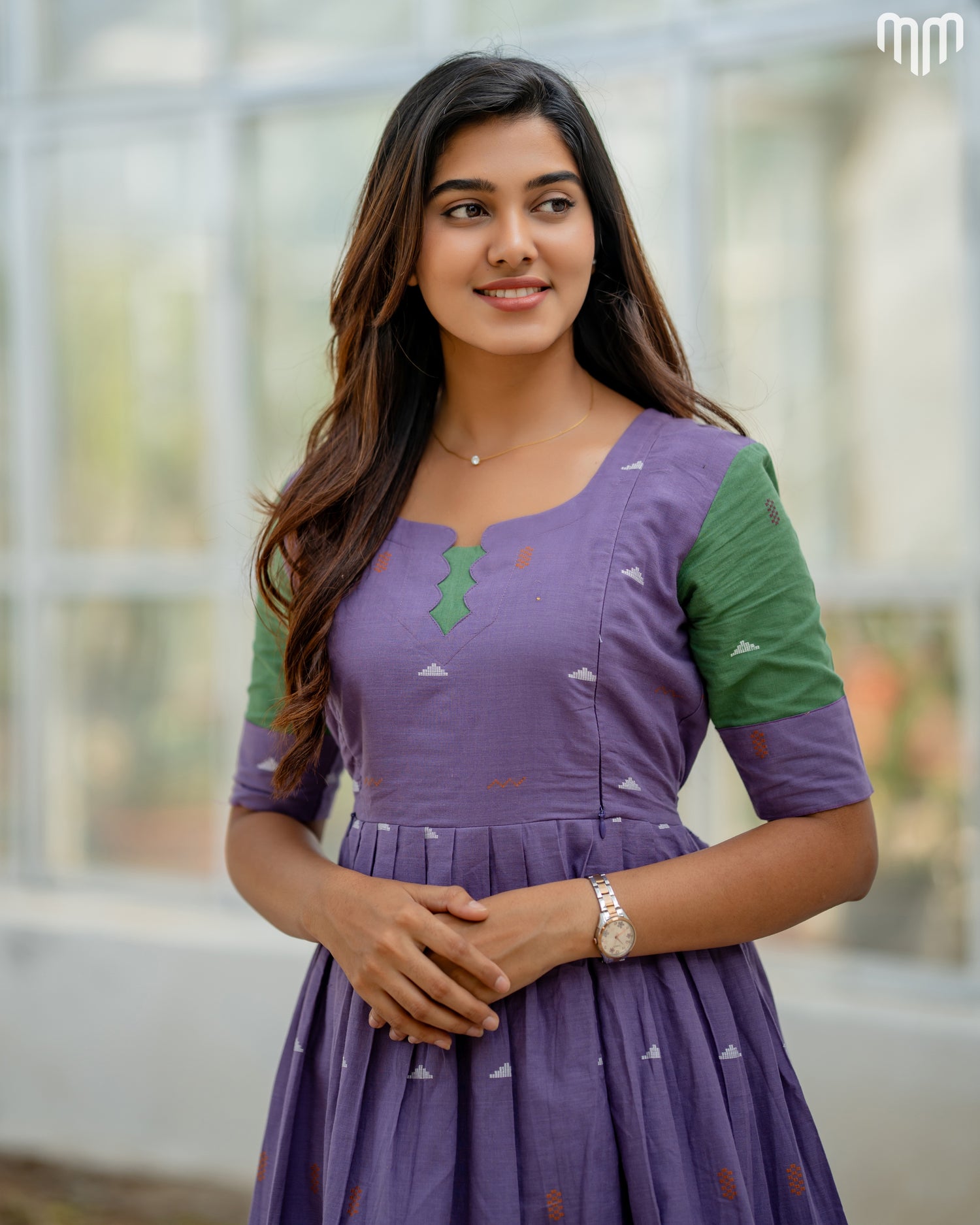 Shrizal Handloom Cotton Maternity Maxi