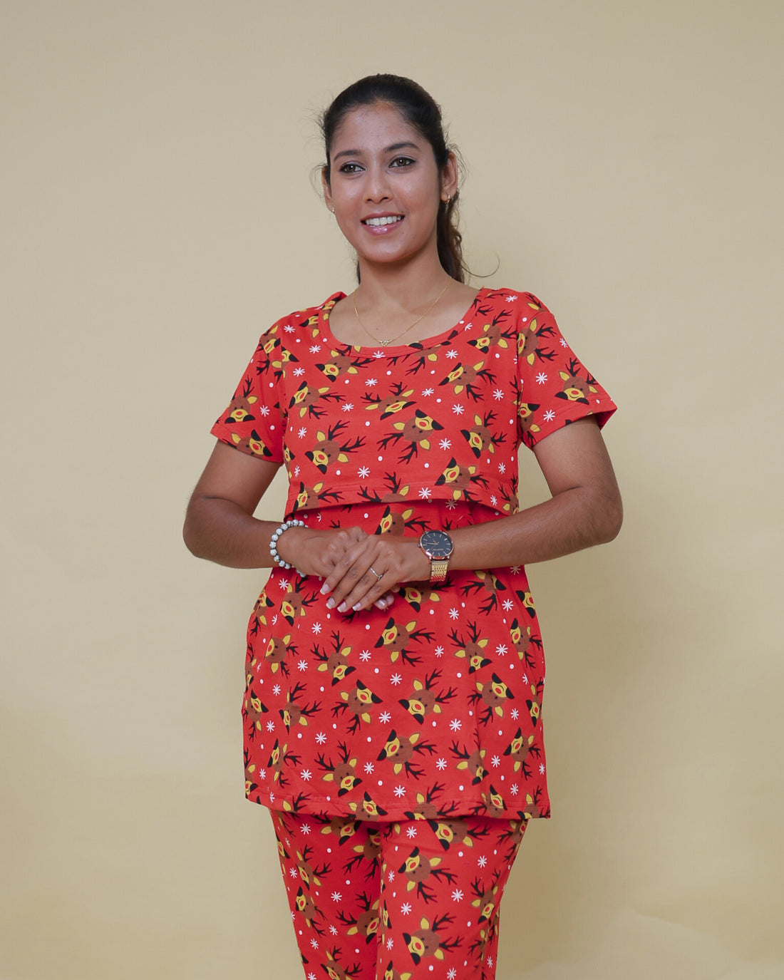 Chanda  Zipless Feeding Pant Set
