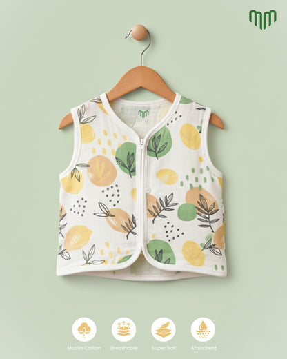 Little Leaf Muslin Jabla