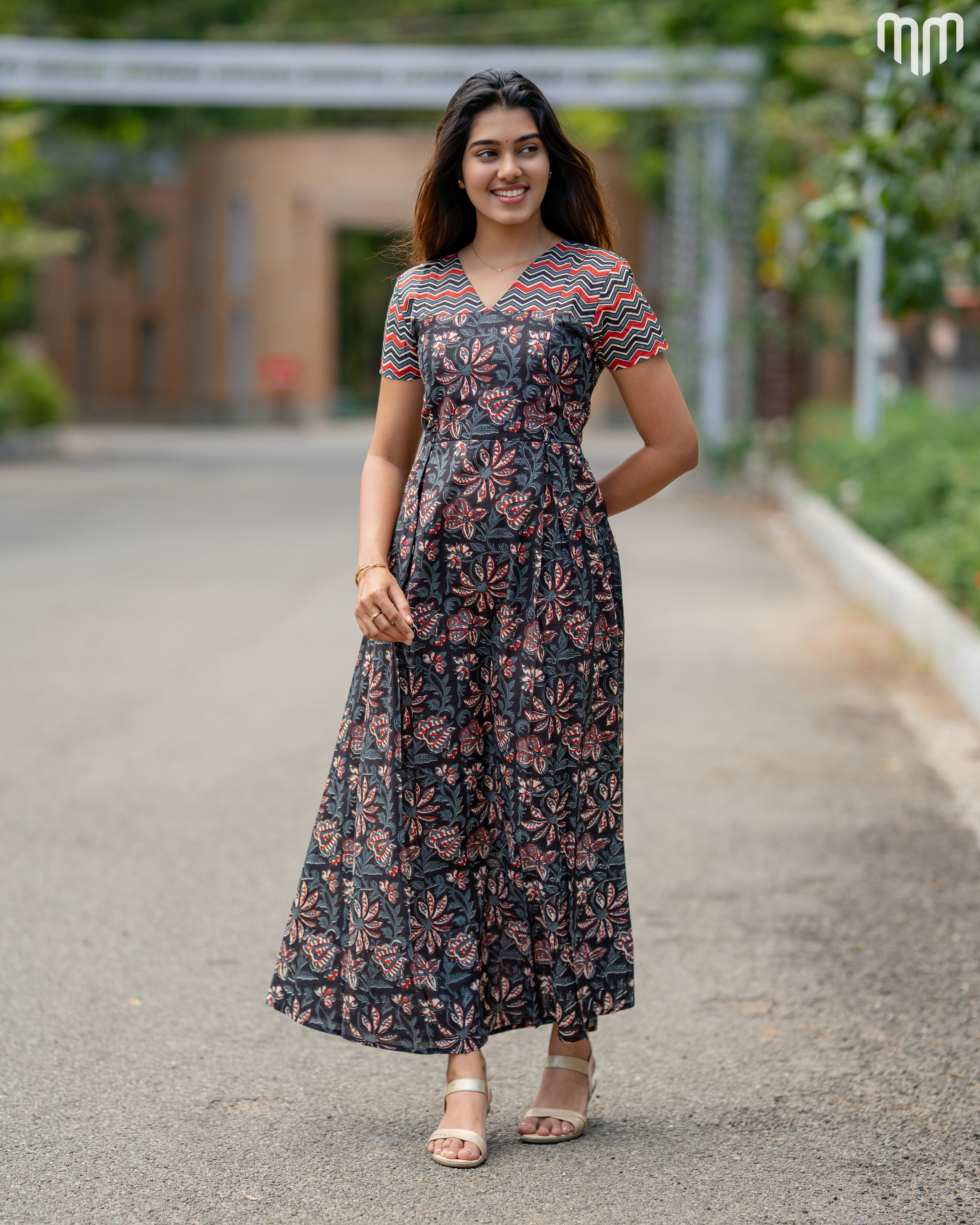 Anjali_V4 Maternity Cotton Maxi Nighty