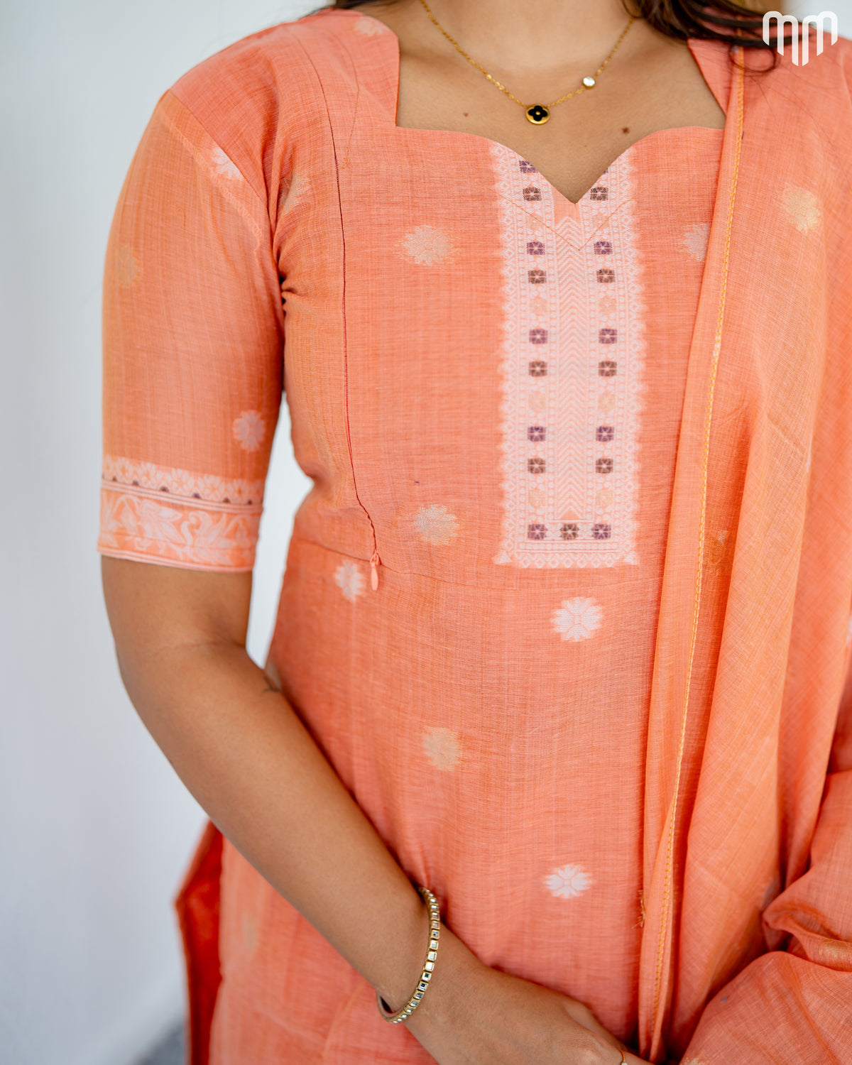 Manvika Designer Maternity Kurti Set with top cotton lining