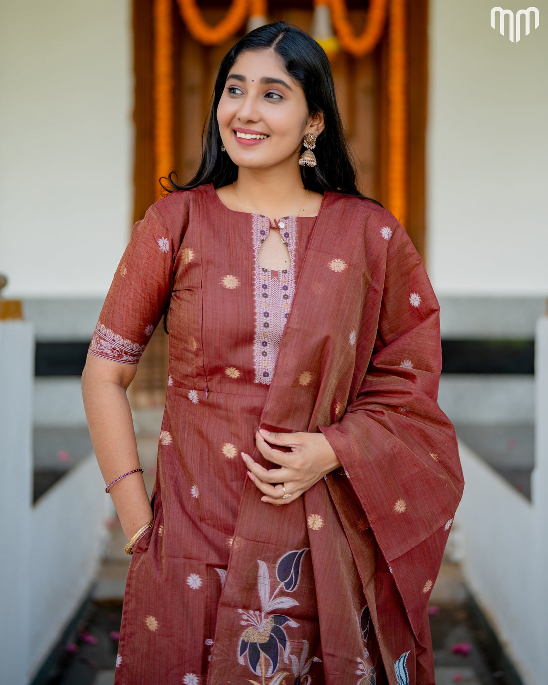 Eshanya Designer Maternity Kurti Set with top cotton lining - product image 2 | MMWEAR