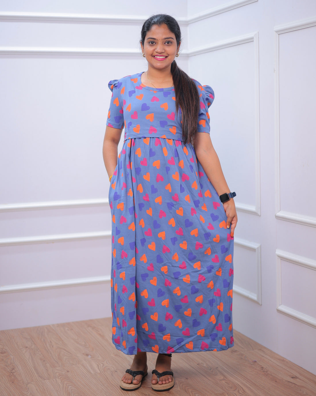 Haniya Zipless Maternity Loungewear – Full Length