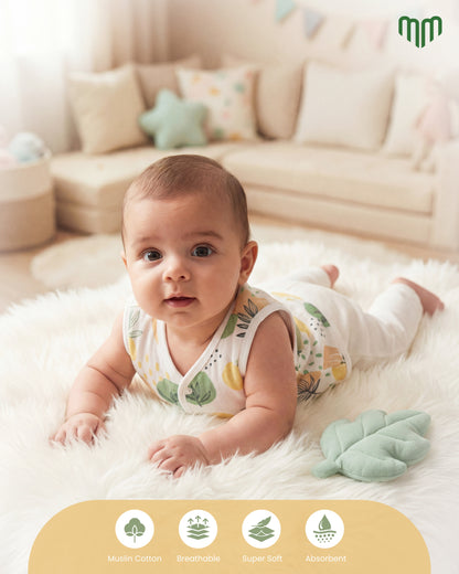 Little Leaf Muslin Jabla