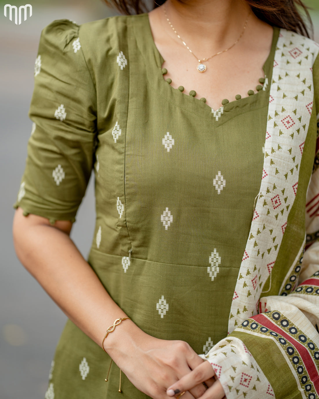 Kaaveri_V1 Maternity Kurti Set