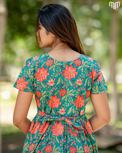 Chinmayi_V4 Maternity Cotton Maxi Nighty