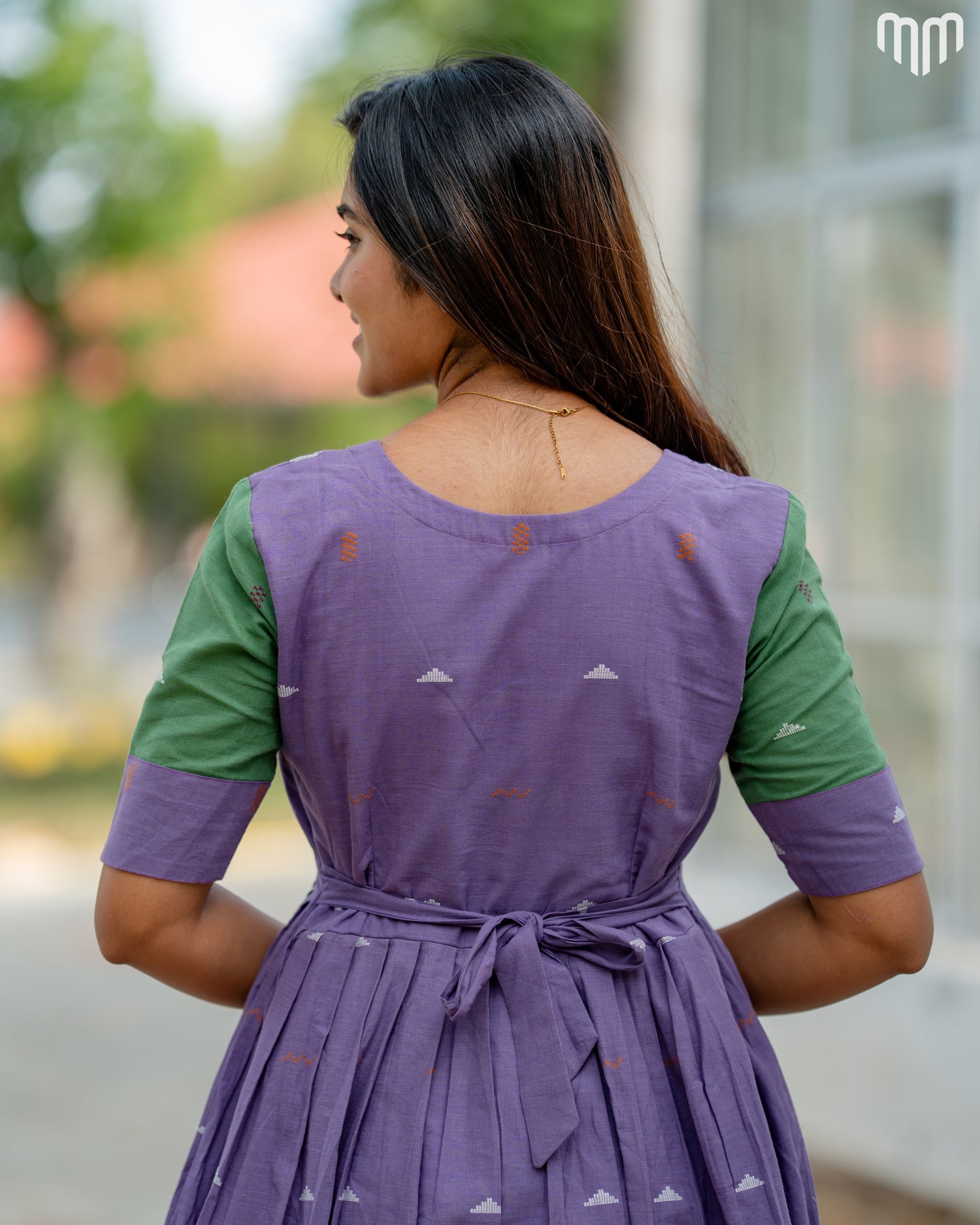 Shrizal Handloom Cotton Maternity Maxi