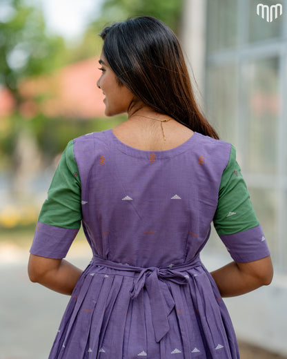 Shrizal Handloom Cotton Maternity Maxi