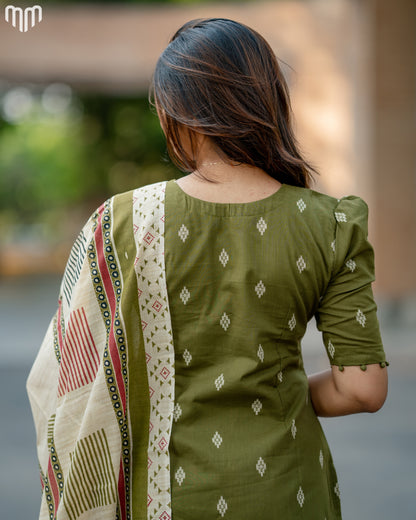 Kaaveri_V1 Maternity Kurti Set
