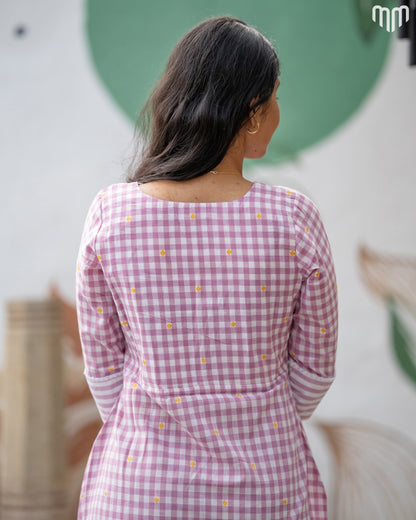 Lucky_Purple Maternity Maxi