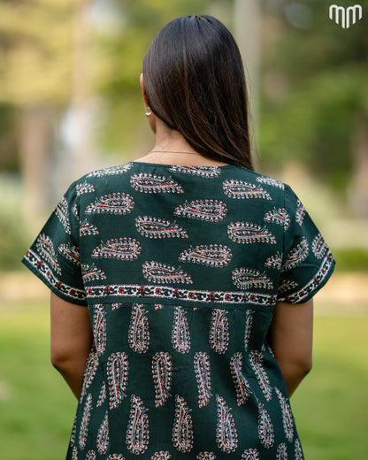 Kenya Cotton Essential Button-Up Nighty