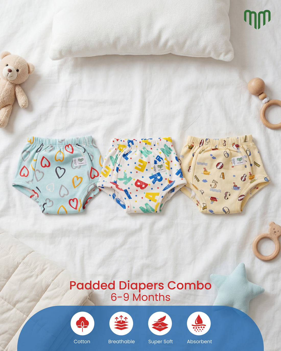 Ultra Undies (Padded Underwear) - Combo Packs