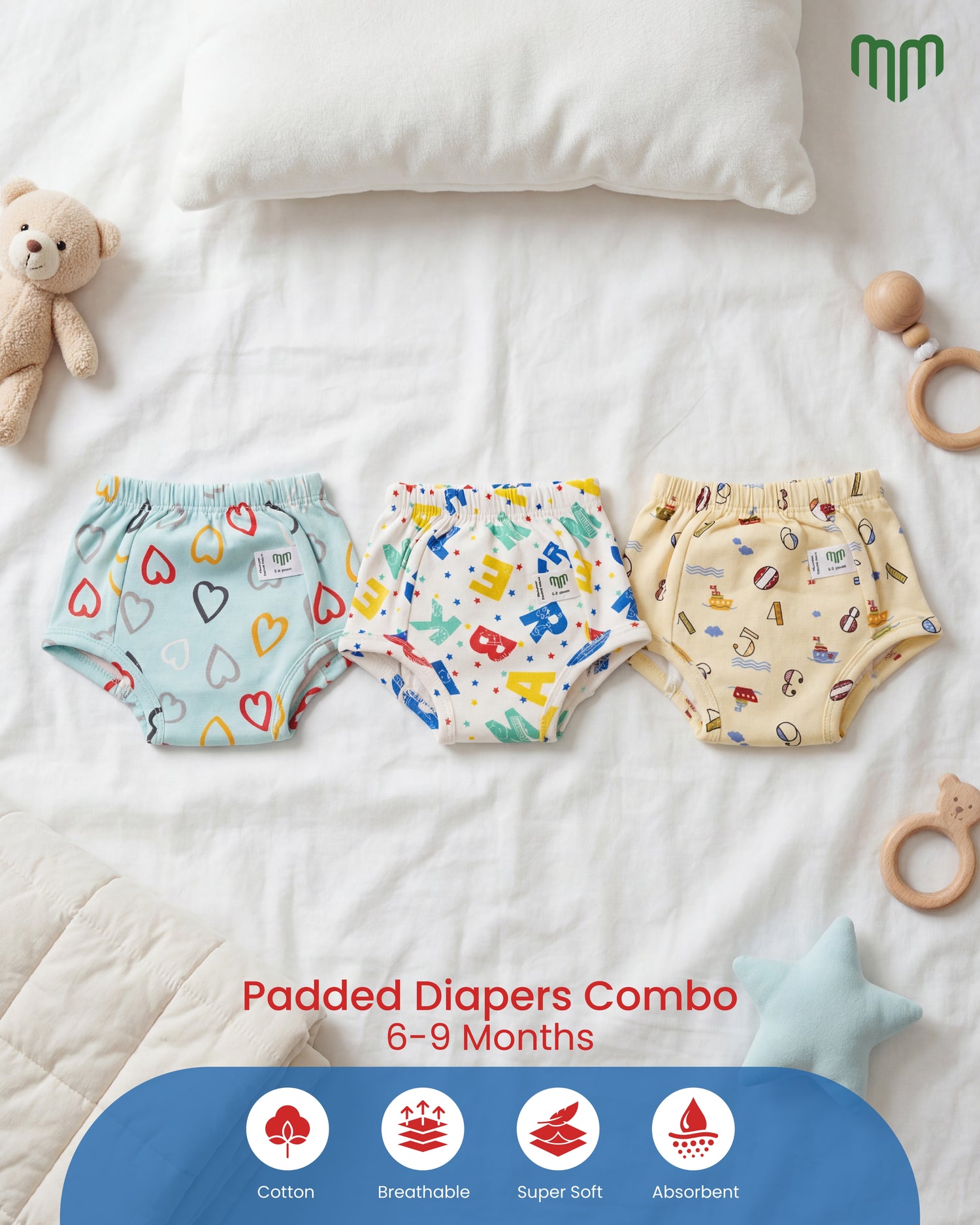 Ultra Undies (Padded Underwear) - Combo Packs