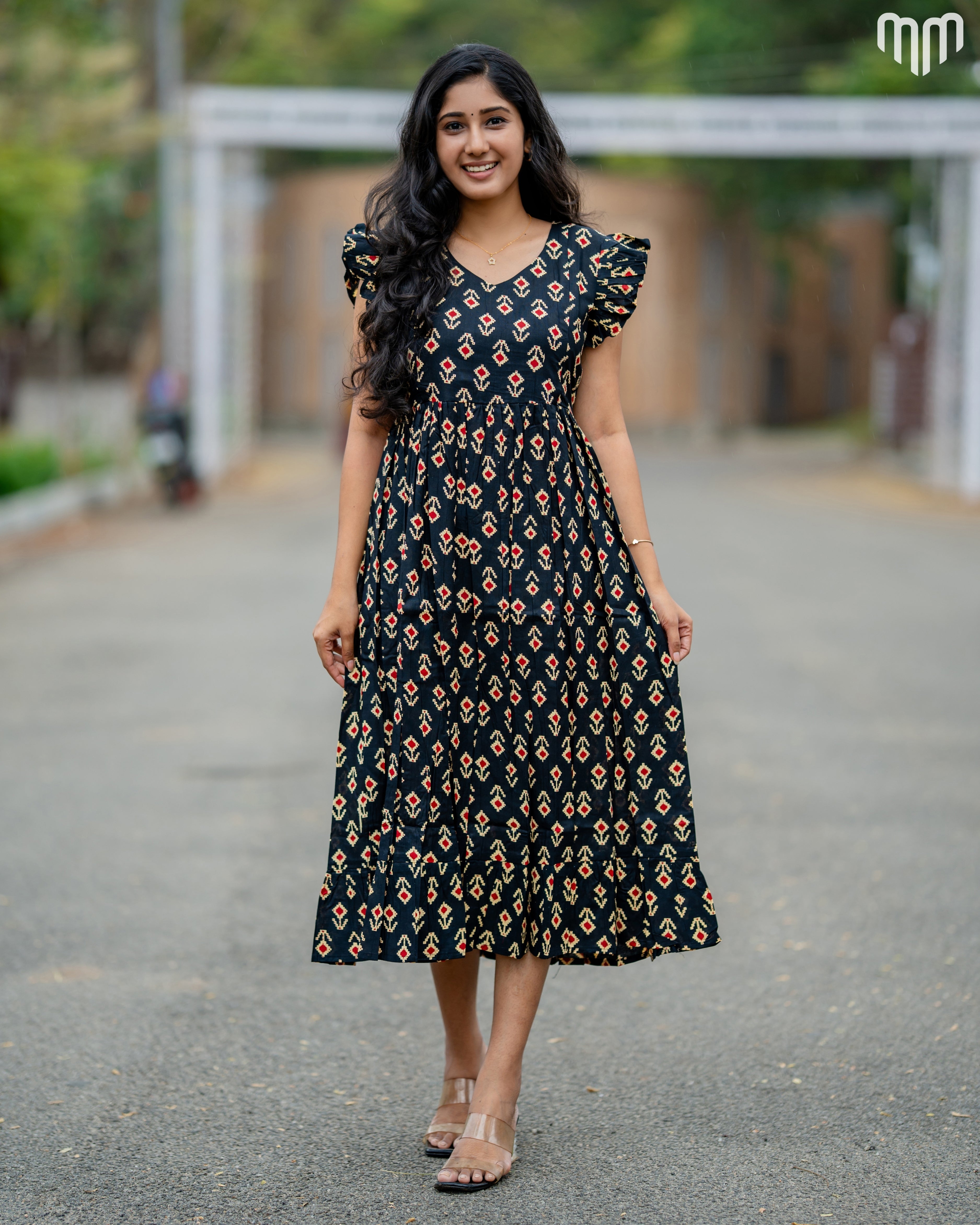 Mullai_V1 Maternity Maxi