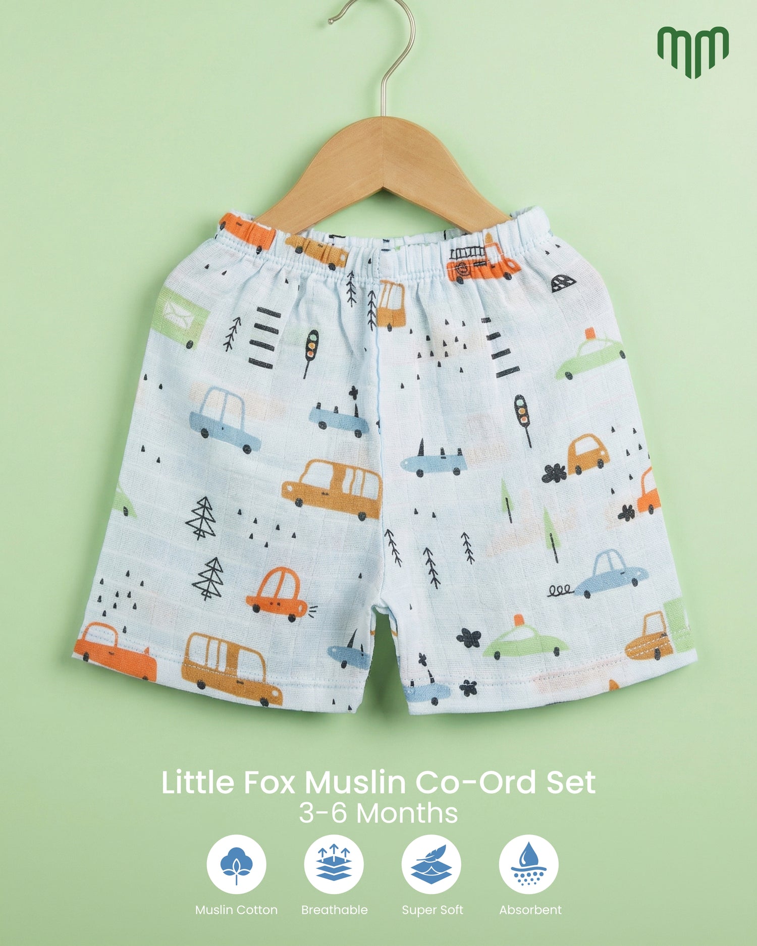 Little Explorer Muslin Co-ord set