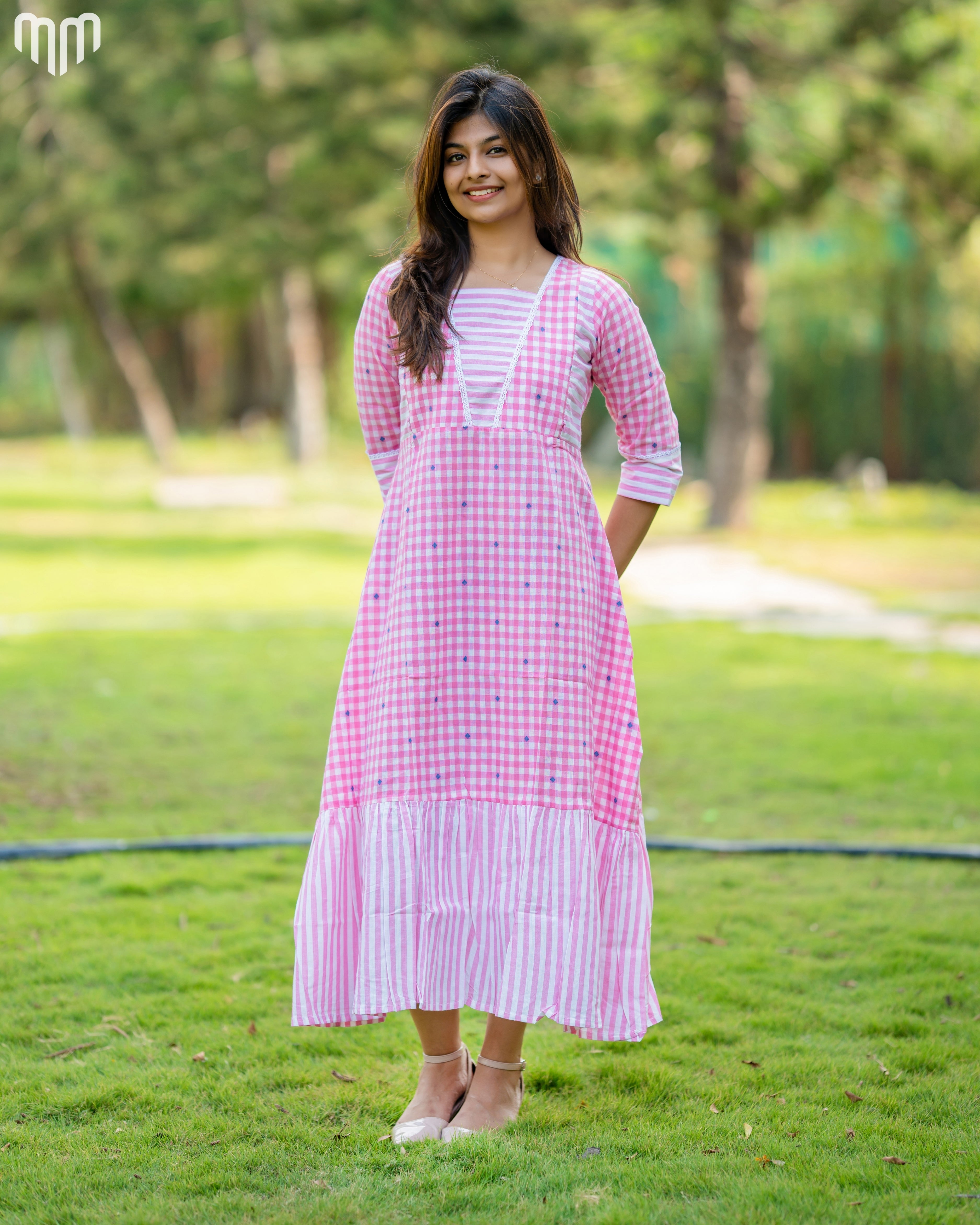 Lucky_Pink Maternity Maxi