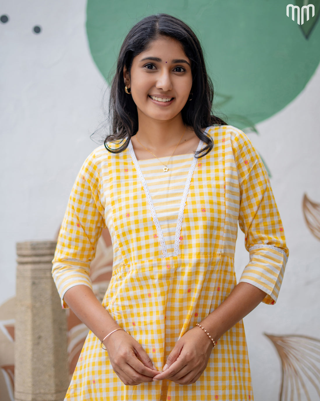 Lucky_Yellow Maternity Maxi