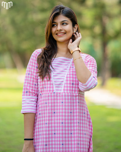 Lucky_Pink Maternity Maxi