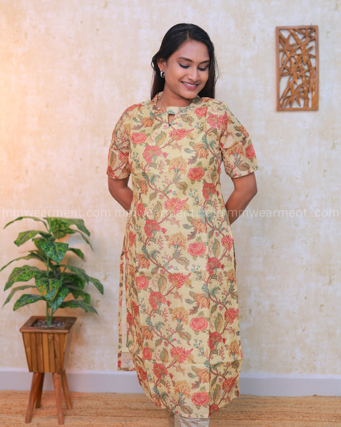 Madhu | Designer Silk Kurti [NON_FEEDING]