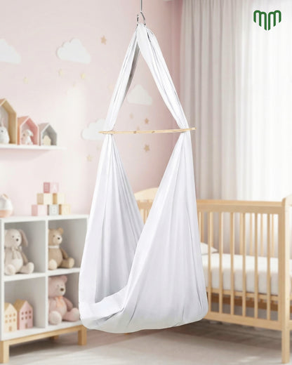 Premium Cotton White Stitched Thottil Cloth