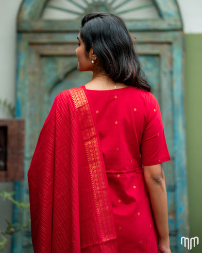 Brinda_V5 Maternity Kurti Set