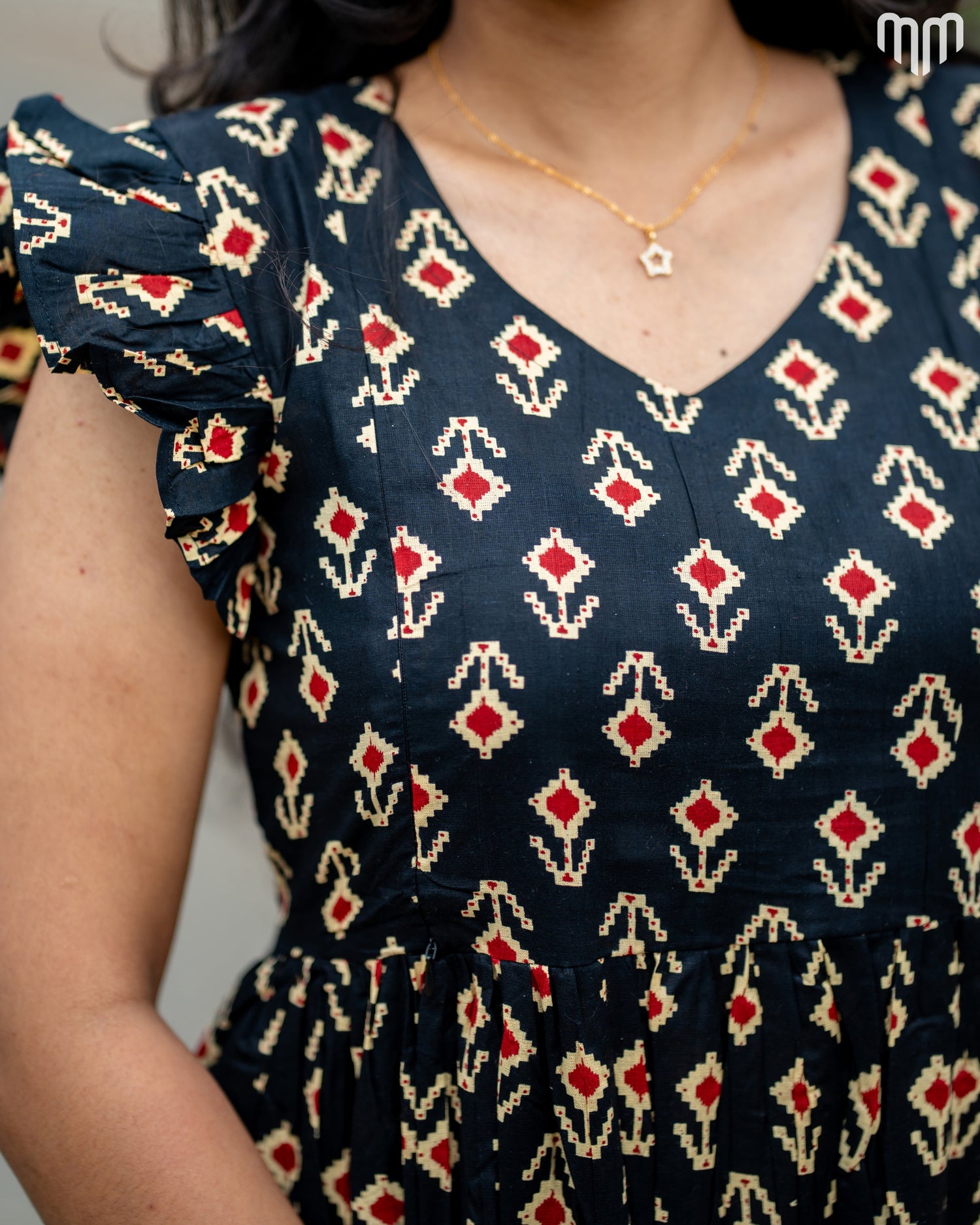 Mullai_V1 Maternity Maxi