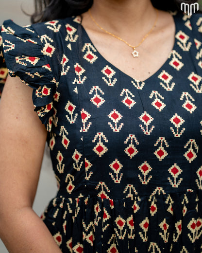 Mullai_V1 Maternity Maxi