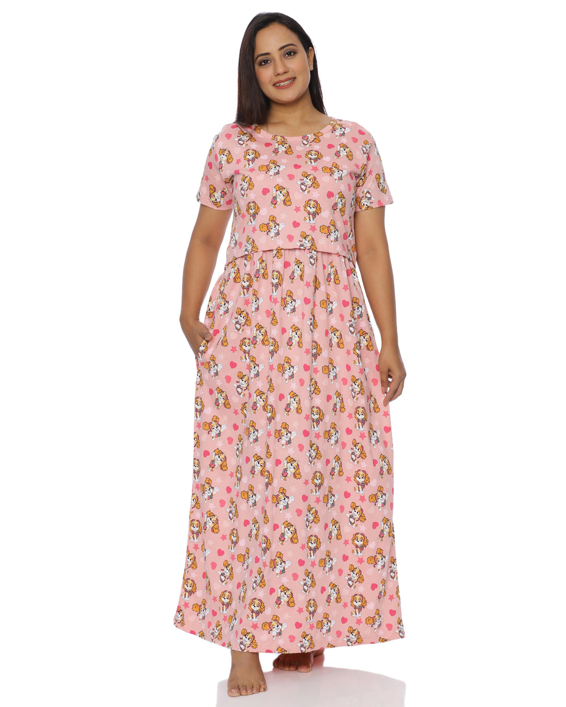 Puppy Zipless Maternity Loungewear – Full Length