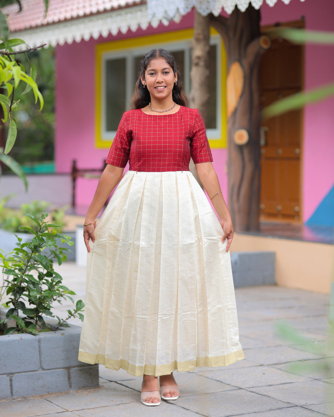 Onam_S1 Maternity Maxi
