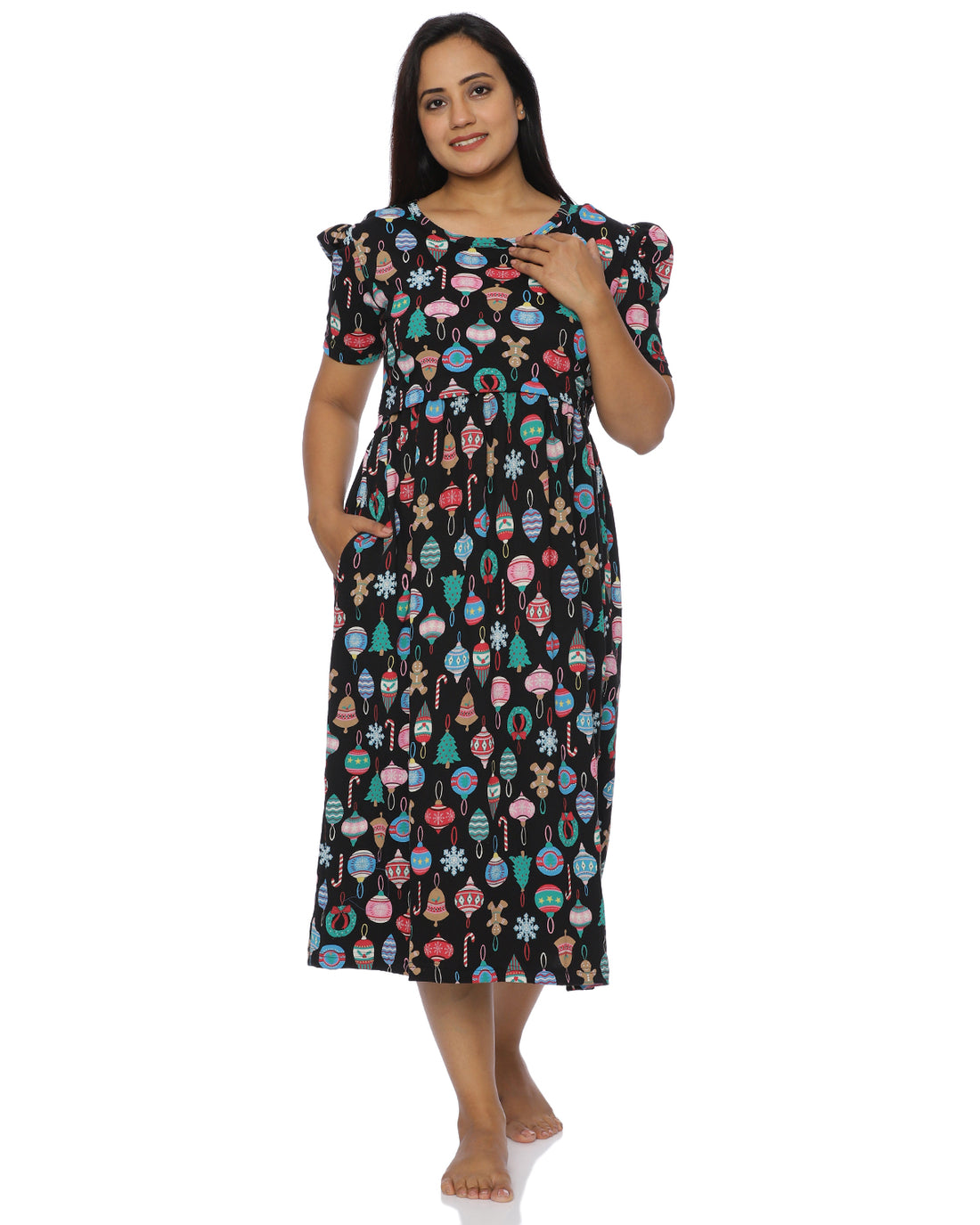 Jingle Zipless Maternity Loungewear – Calf Length