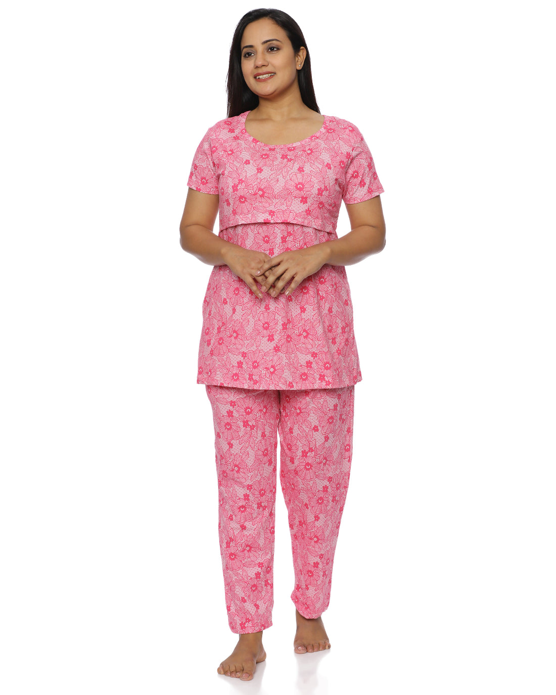 Arya  Zipless Feeding Pant Set