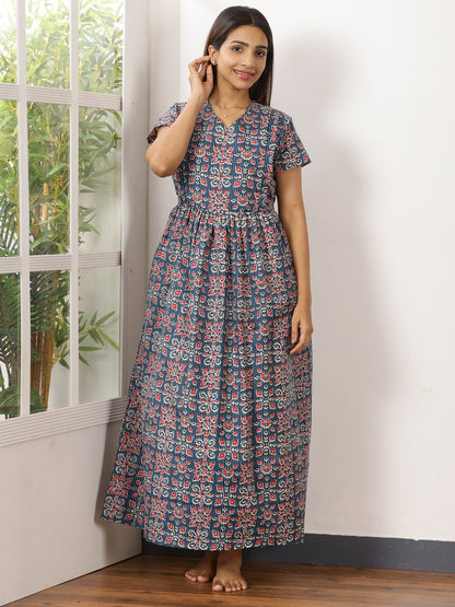 Kantha_V2 Feeding Night Maxi