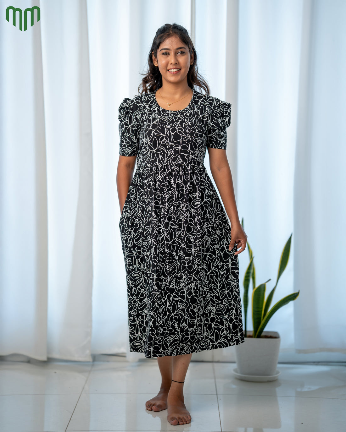 Niara Zipless Maternity Loungewear – Calf Length