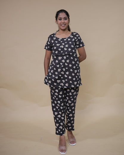 Ekta  Zipless Feeding Pant Set