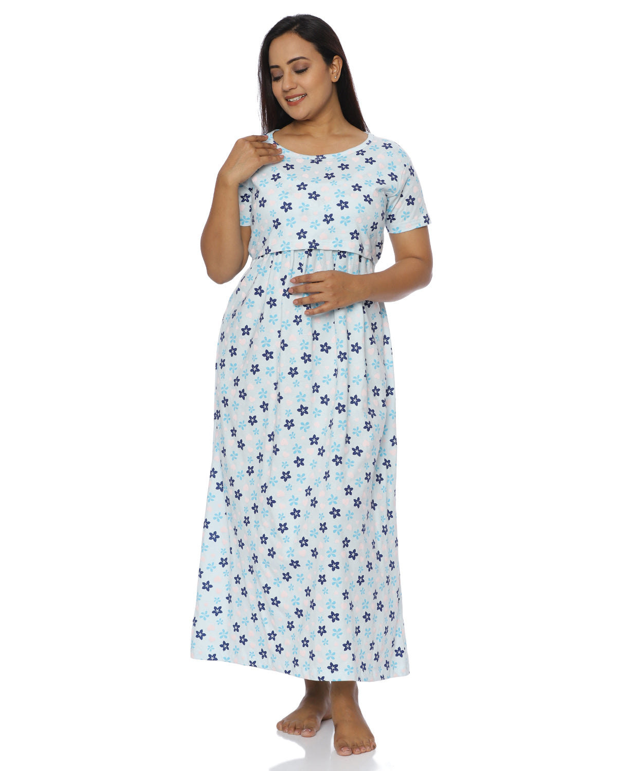 Ahava_V1 Zipless Maternity Loungewear – Full Length
