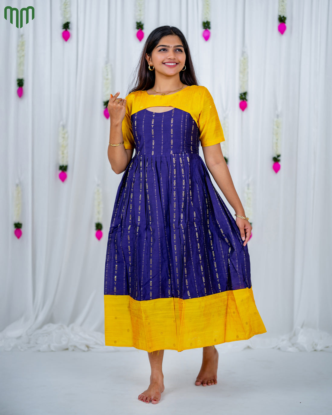 Manimegalai_V2 Maternity Maxi